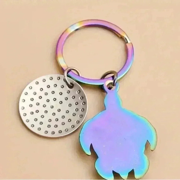 Turtle Keychain “Drive safe, I love you”NWOT - Picture 2 of 5